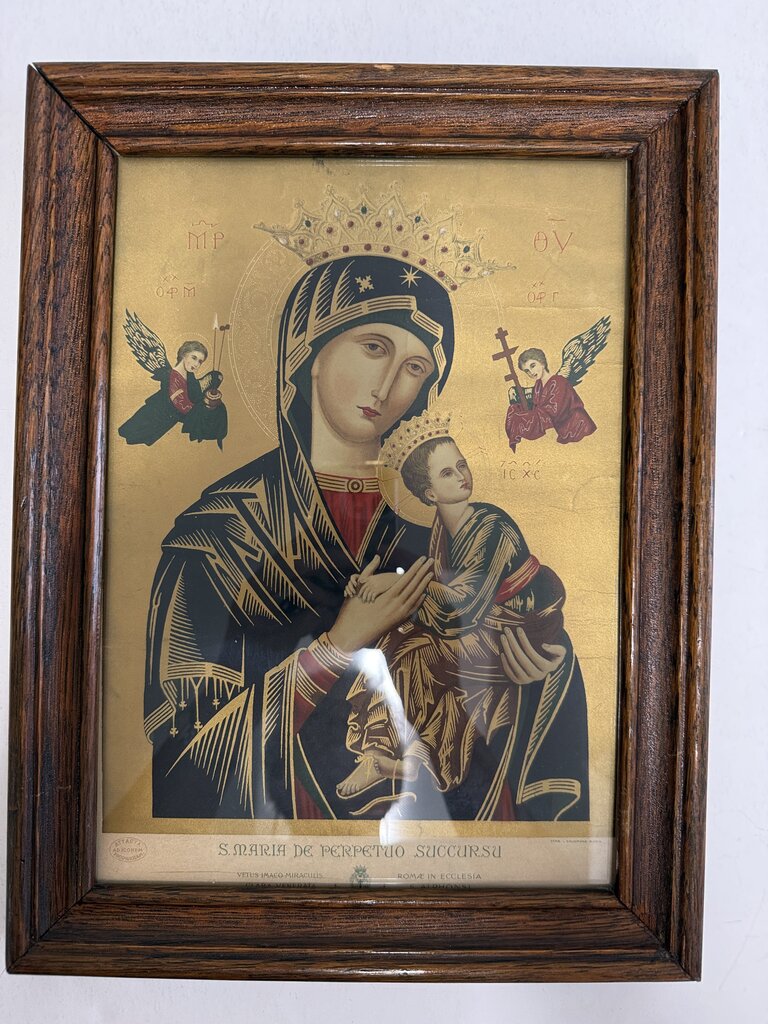 Mary Mother of Perpetual Help Framed Print 11” x 14” /ro