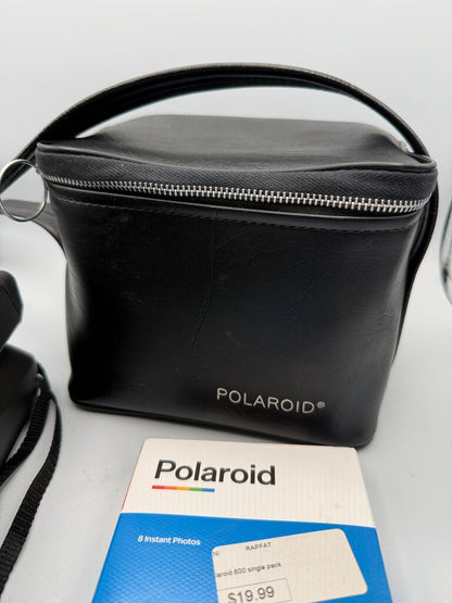 Polaroid One Step Auto Focus Camera w/ Film & Bag /ro