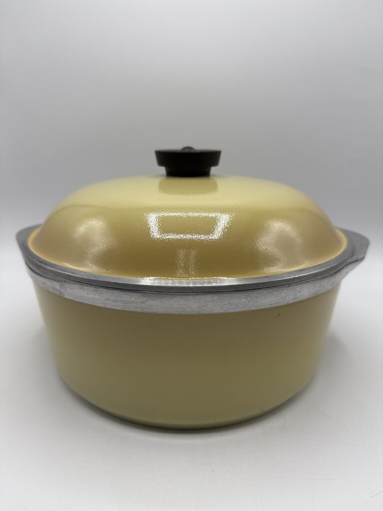 VTG Club Aluminum 3 Quart Dutch Oven Harvest Gold/Yellow color/rb