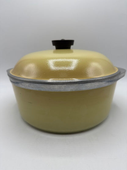VTG Club Aluminum 3 Quart Dutch Oven Harvest Gold/Yellow color/rb