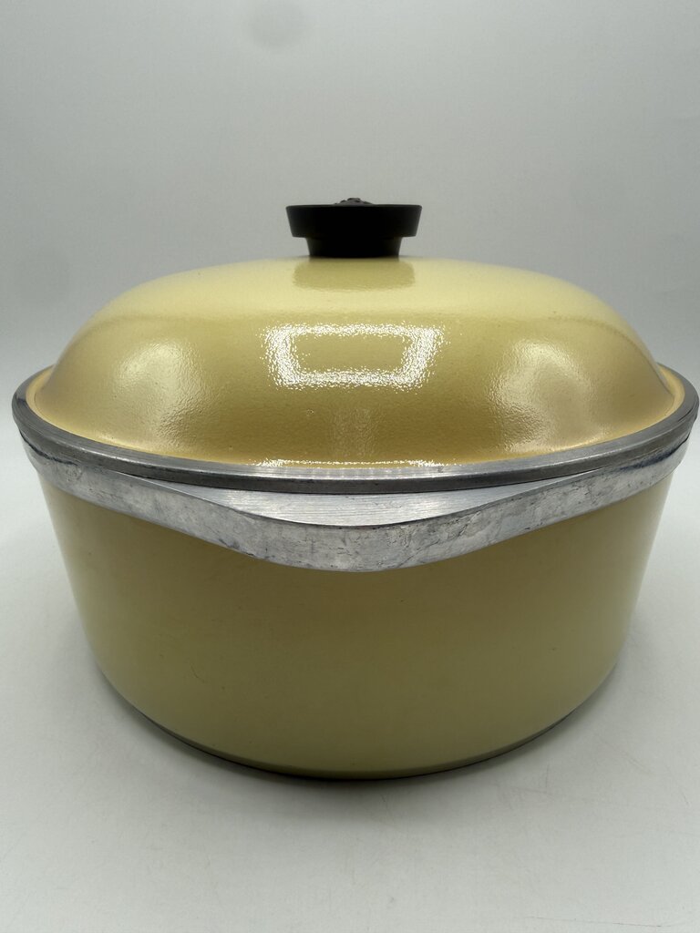VTG Club Aluminum 3 Quart Dutch Oven Harvest Gold/Yellow color/rb