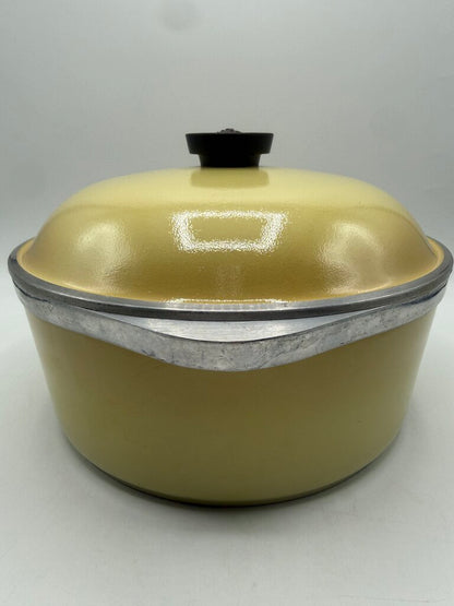 VTG Club Aluminum 3 Quart Dutch Oven Harvest Gold/Yellow color/rb