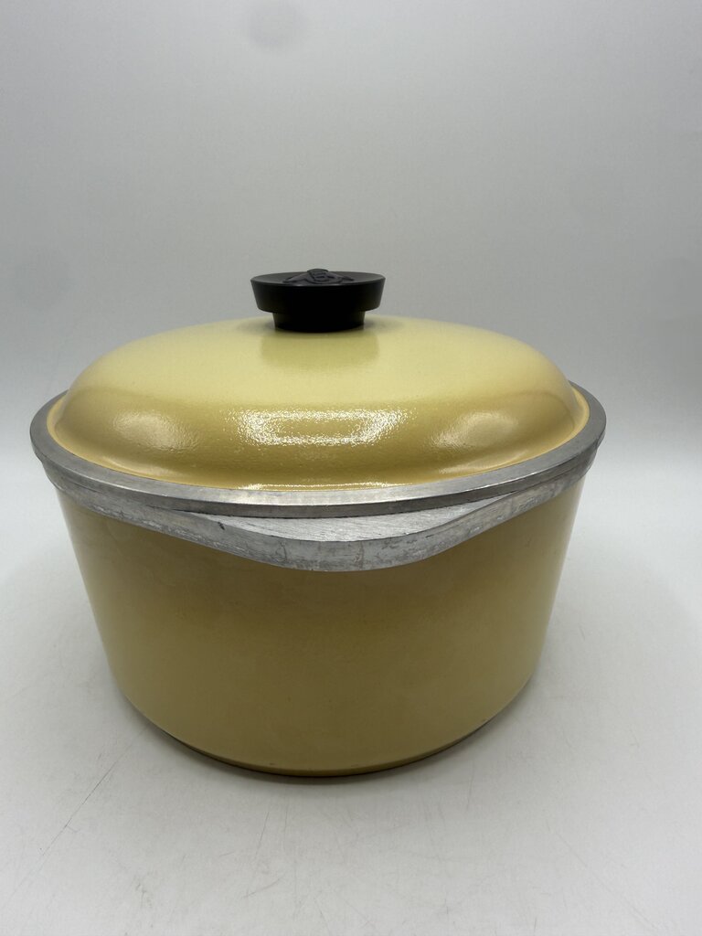 VTG Club Aluminum 3 Quart Dutch Oven Harvest Gold/Yellow color/rb