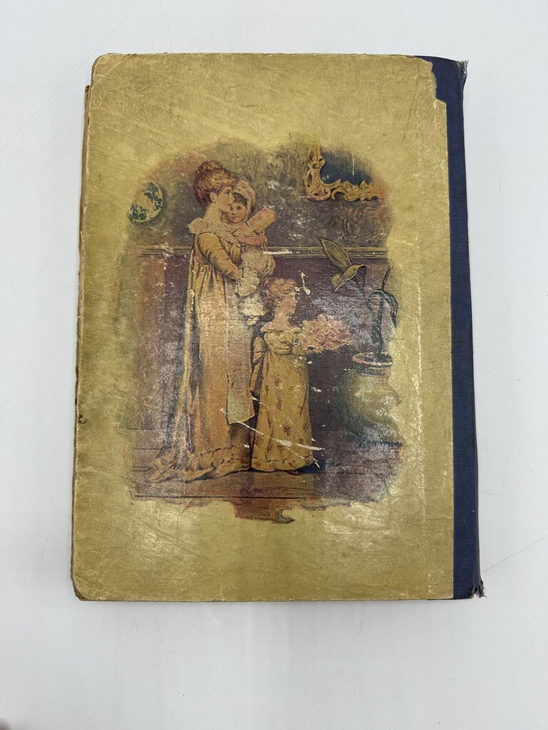 1902 Antique Children’s Game Book 240 Pages Illustrated /ro