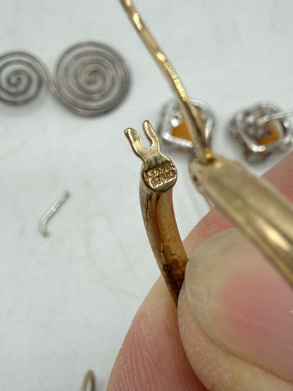 Estate Sterling Silver Scrap Jewelry /ro