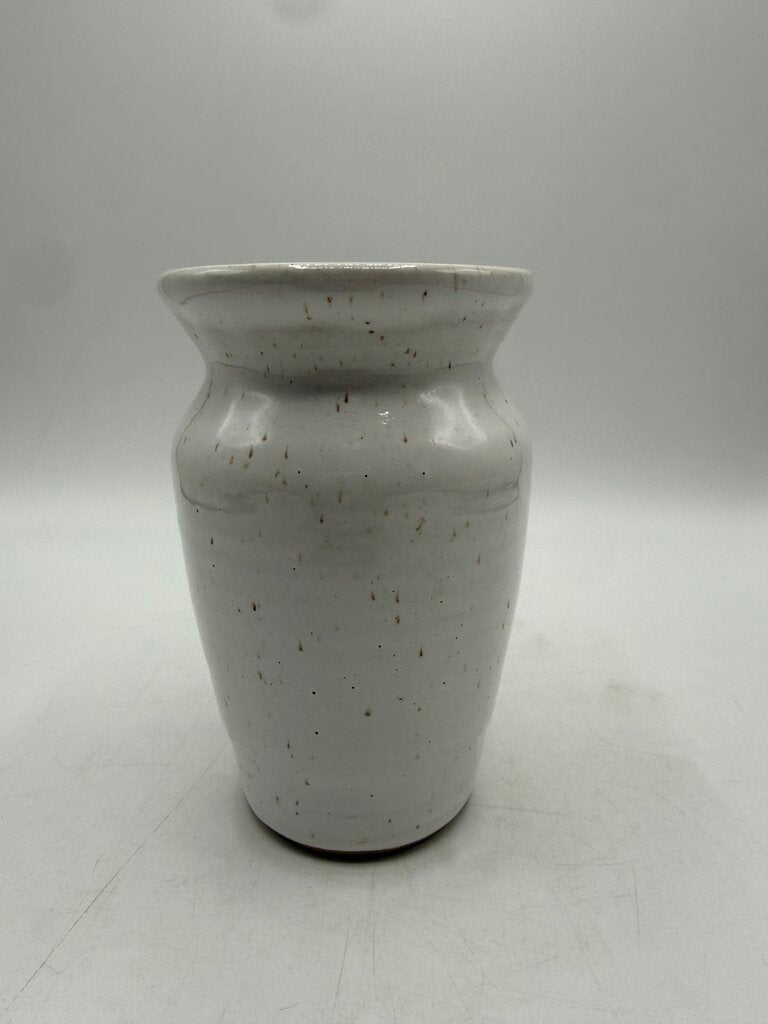 McCormick Pottery Hand Thrown Vase 6.5” Pine Tree Motif /rw