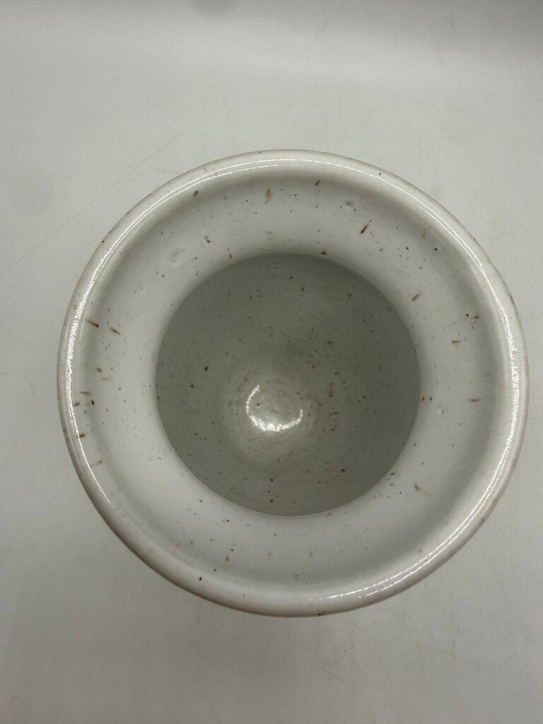 McCormick Pottery Hand Thrown Vase 6.5” Pine Tree Motif /rw
