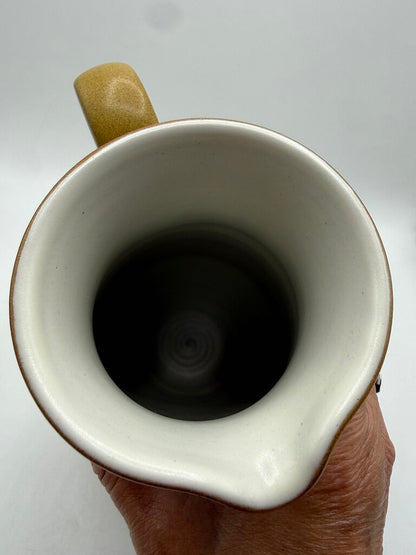 VTG Denby-Langley England ODE 48 OZ Stoneware Pitcher /rw