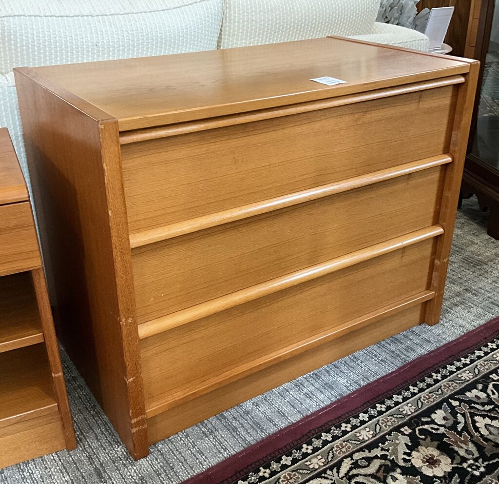 Danish 3 Drawer Chest