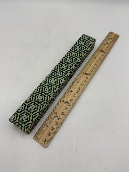 VTG Japanese Chopsticks Floral Cloisonné Enamel & Bone in Box /ro