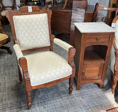 Antique Victorian Eastlake Styled Armchair