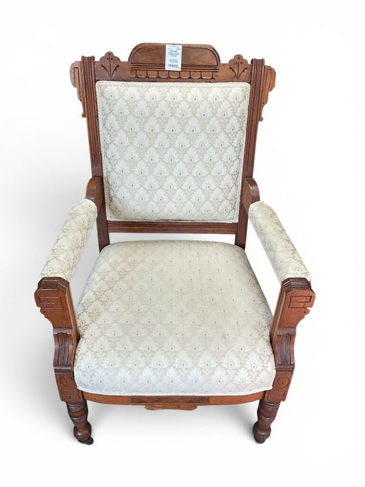 Antique Victorian Eastlake Styled Armchair