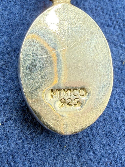 Abalone Shell Oval Shape 925 Sterling Silver Bezel Setting Pendant /ro