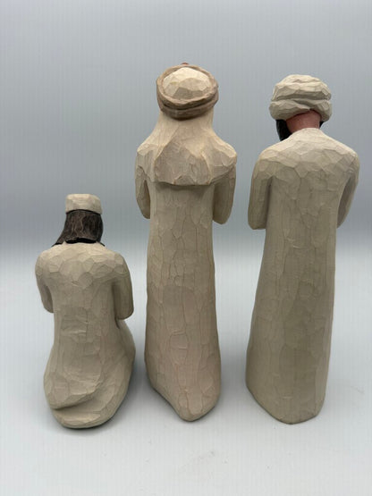 Willow Tree Three Wise Men Nativity Set Demidaco /rw