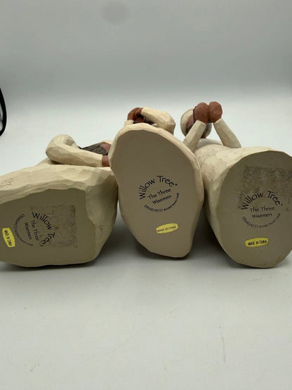 Willow Tree Three Wise Men Nativity Set Demidaco /rw