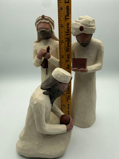 Willow Tree Three Wise Men Nativity Set Demidaco /rw