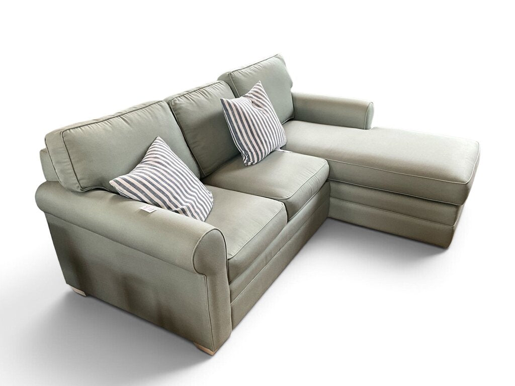 Light Blue Sectional Sofa