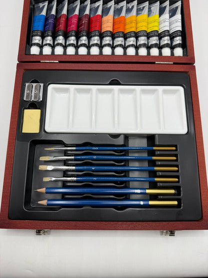 Master’s Touch Oil Paint Set 26 Tubes in Case New /rw