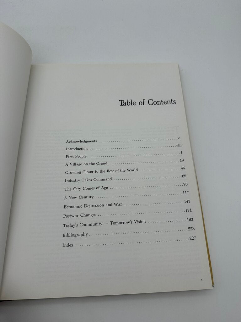 A Grand Rapids Sampler by Gordon L. Olson 1992 HC /ro