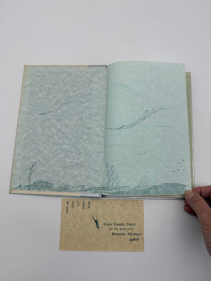 Wisps of Mist by Gwen Frostic 1969 Hardcover Poetry Book /ro