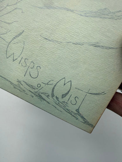 Wisps of Mist by Gwen Frostic 1969 Hardcover Poetry Book /ro