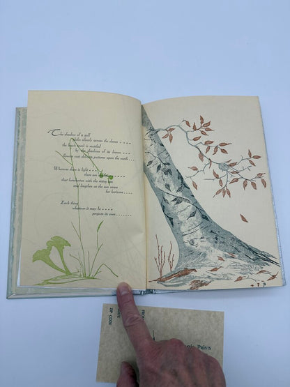 Wisps of Mist by Gwen Frostic 1969 Hardcover Poetry Book /ro