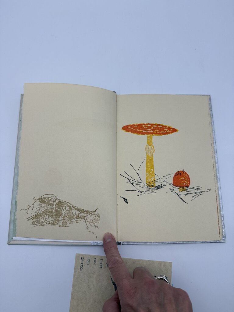 Wisps of Mist by Gwen Frostic 1969 Hardcover Poetry Book /ro