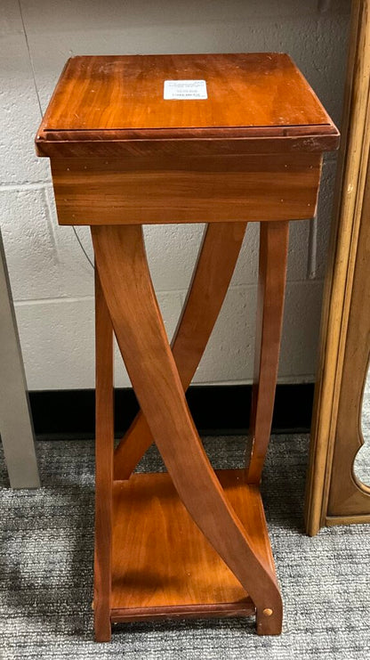 Twisted Tiered End Table