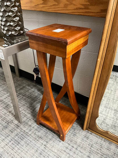 Twisted Tiered End Table