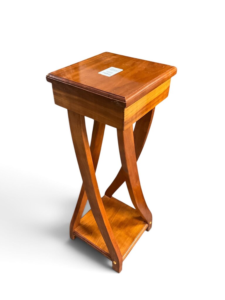 Twisted Tiered End Table