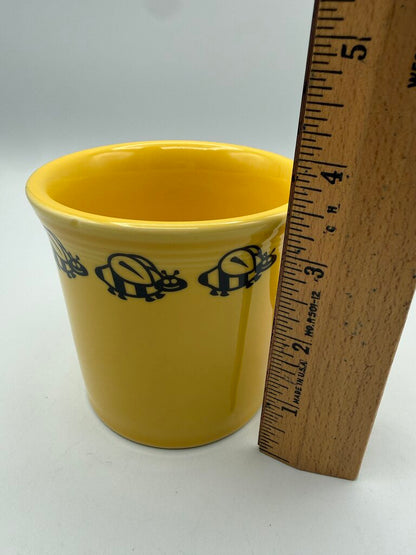 HLC Fiesta Daffodil Yellow Mug with Bumble Bees /rc