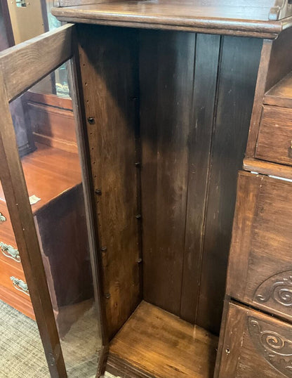 Victorian Styled Display & Secretary Cabinet