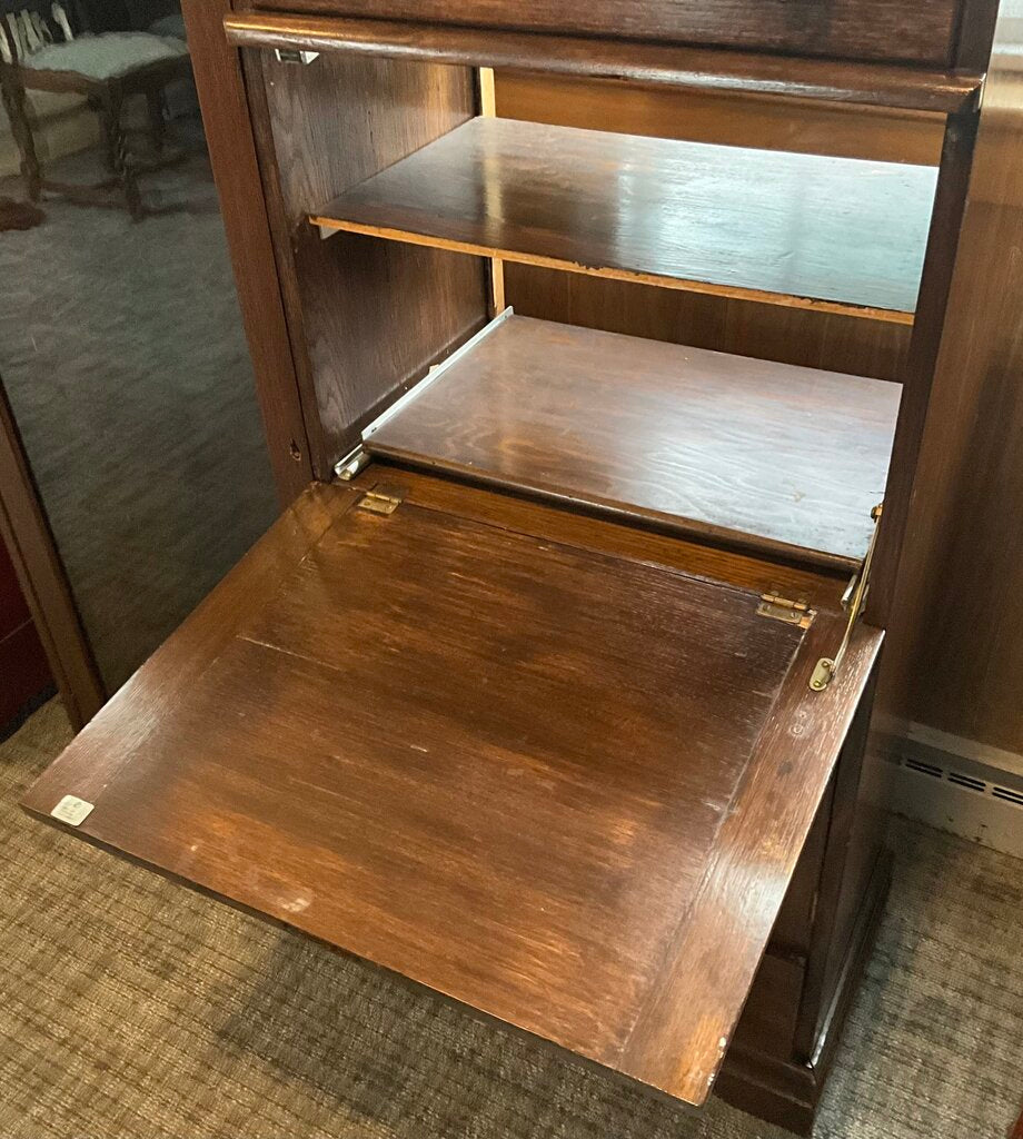 Victorian Styled Display & Secretary Cabinet