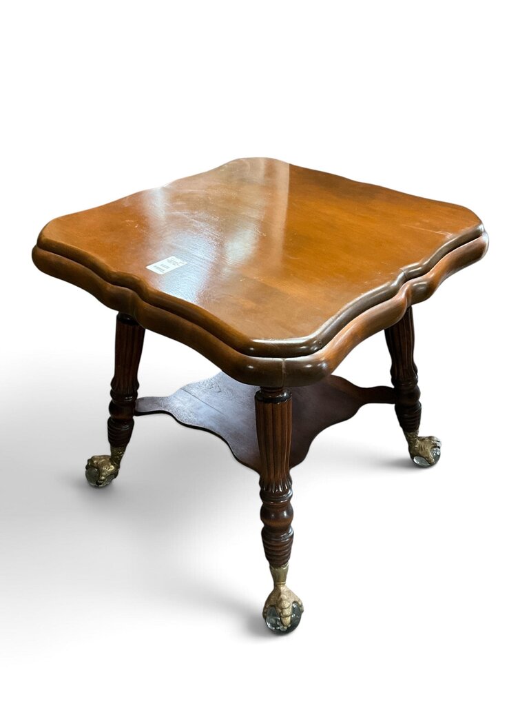 Antique Claw Foot Parlor Table