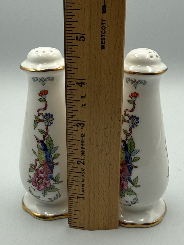 Aynsley Pembroke Bone China Salt & Pepper Shaker Set /ro