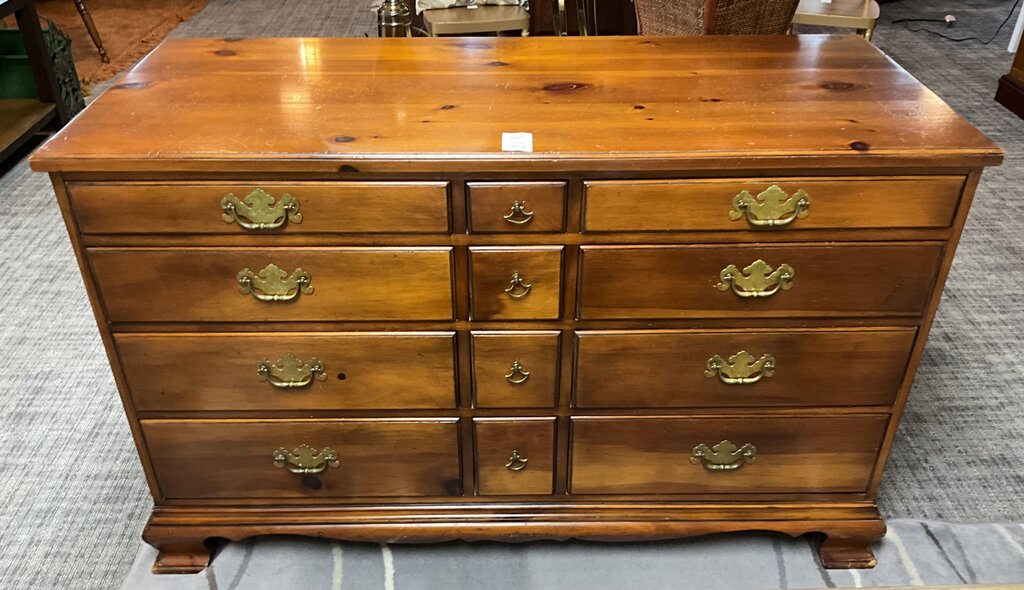 Antique Pine Shop Buffet