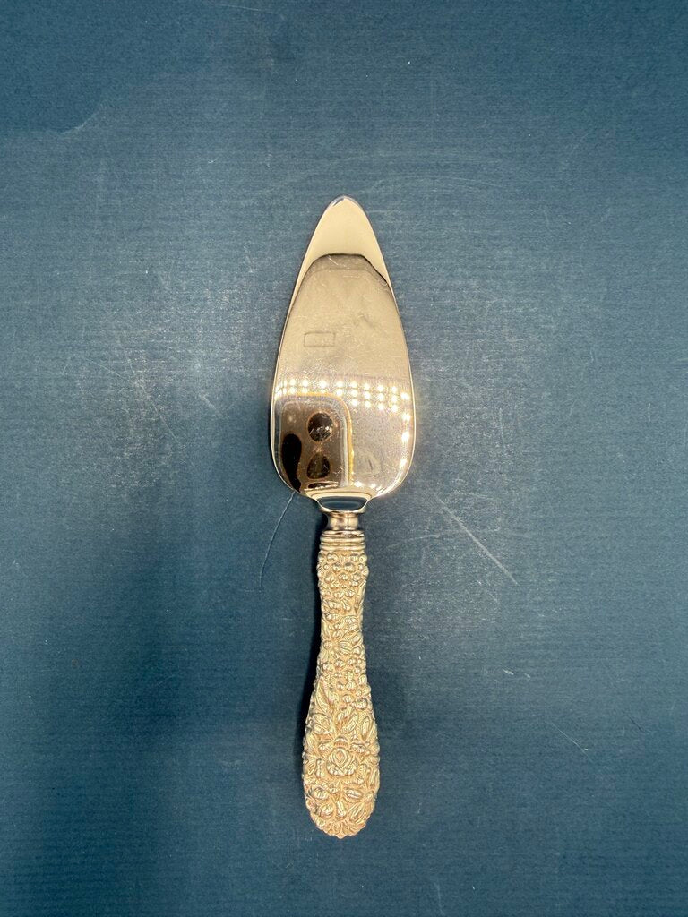 Stieff Sterling Silver Cheese Server Stieff Rose Pattern /ro