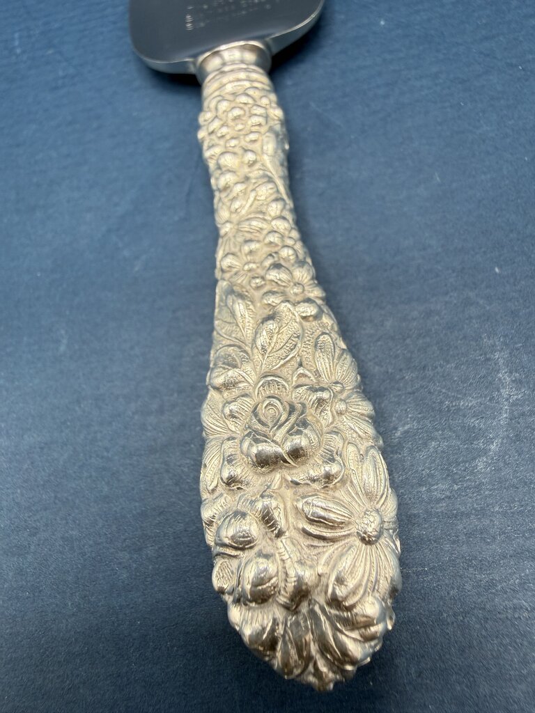Stieff Sterling Silver Cheese Server Stieff Rose Pattern /ro