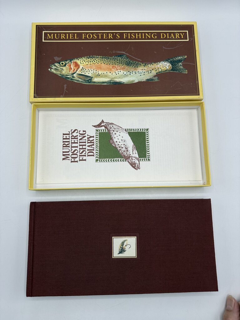 Muriel Foster’s Fishing Diary by Muriel Foster 1996 Box Set /ro