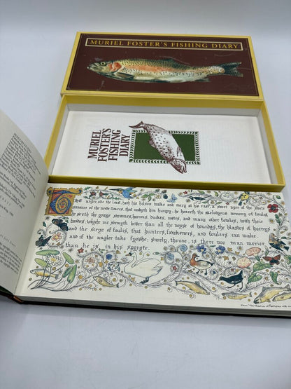 Muriel Foster’s Fishing Diary by Muriel Foster 1996 Box Set /ro