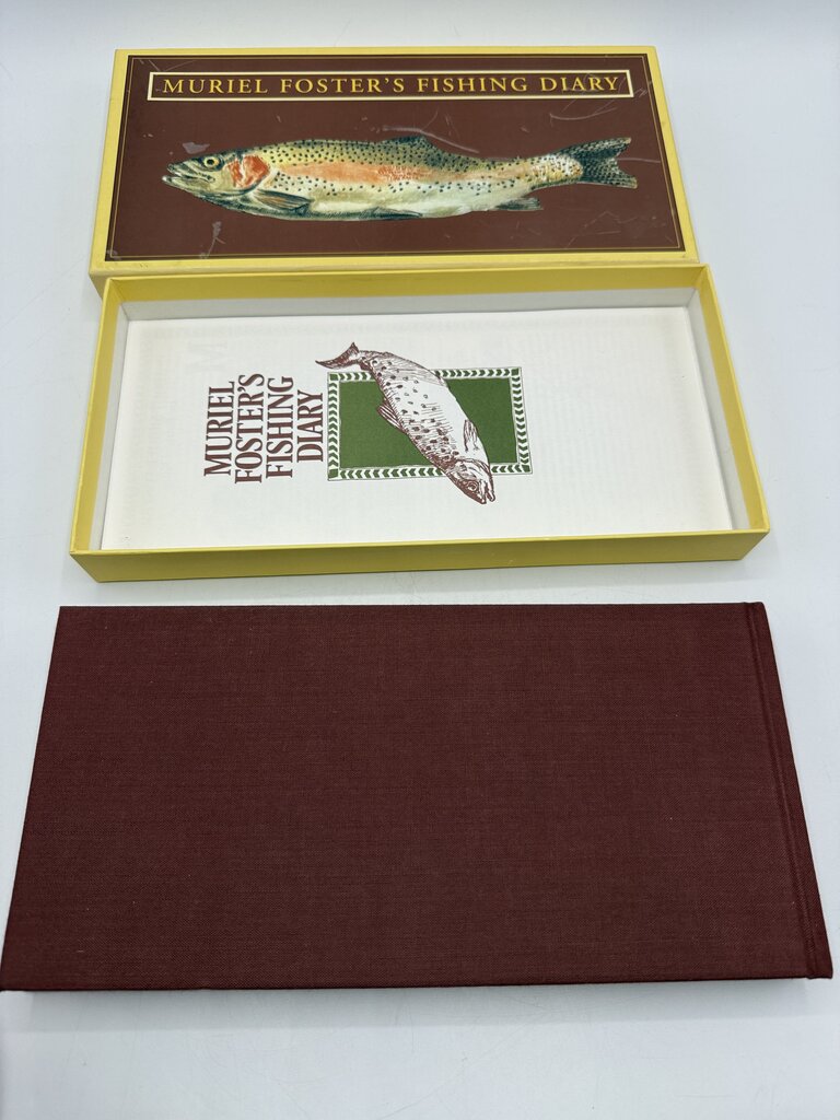 Muriel Foster’s Fishing Diary by Muriel Foster 1996 Box Set /ro