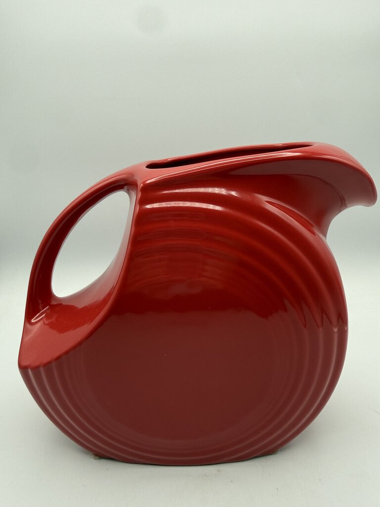 Fiesta Scarlet Red 2 Quart Disc Water/Juice Pitcher /rb