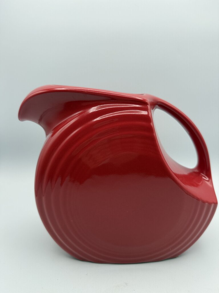 Fiesta Scarlet Red 2 Quart Disc Water/Juice Pitcher /rb