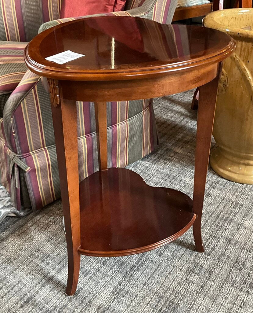 Lane, Earls Court Collection Heart Shaped Side Table