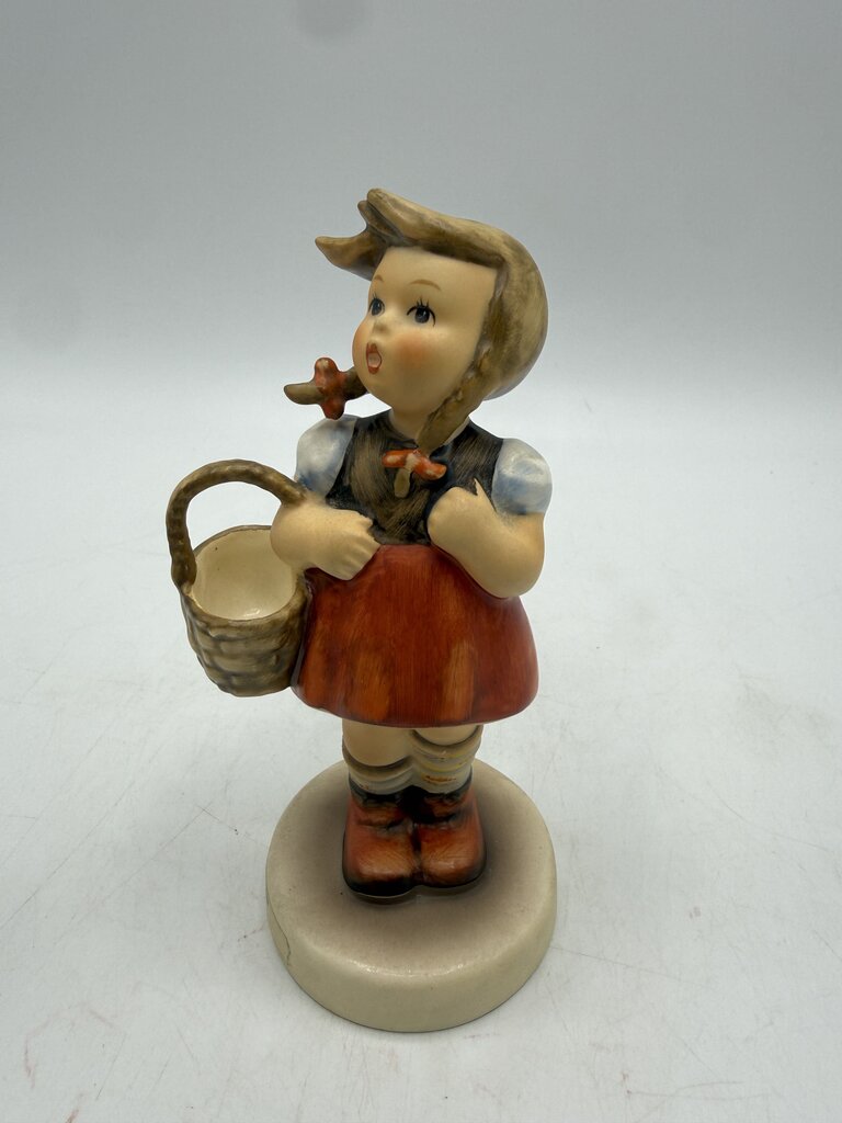 VTG Hummel Figurines Postman #119 & Little Shopper #96 /roh