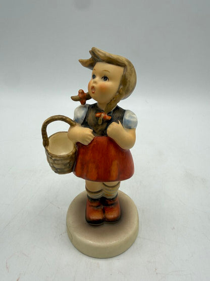 VTG Hummel Figurines Postman #119 & Little Shopper #96 /roh