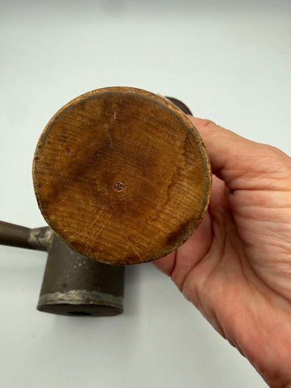 Antique Metal Cookie Star Cookie Press w/Wood Plunger /rw