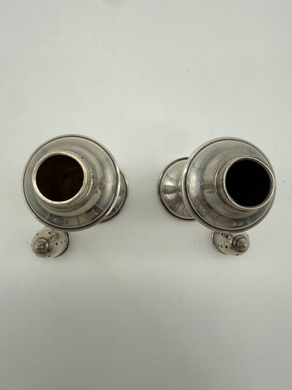 VTG Sterling Silver Salt & Pepper Shakers 68 grams /ro