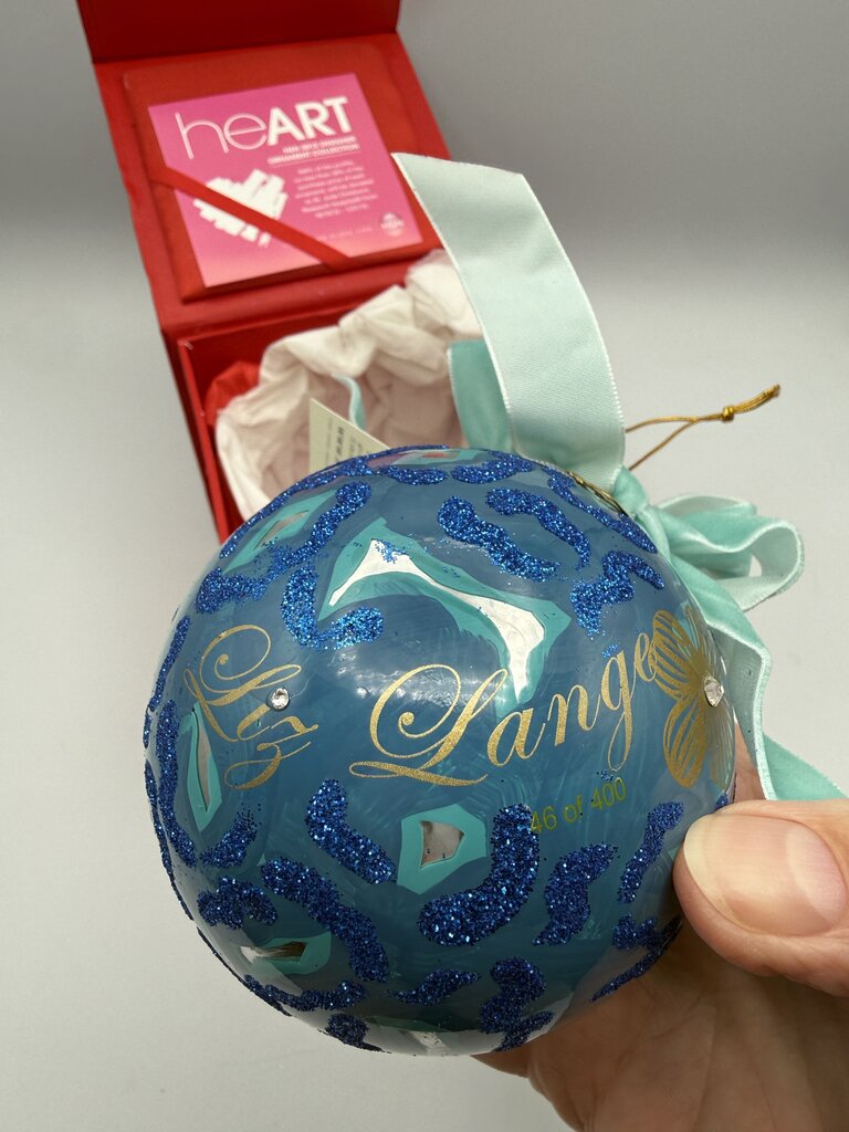 Swarovski Elements 2012 HeART Designer Ornament /ro