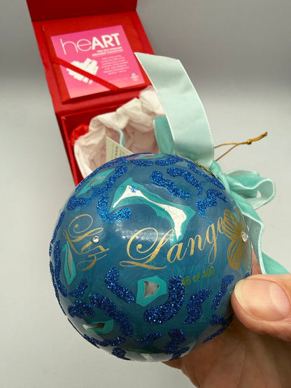 Swarovski Elements 2012 HeART Designer Ornament /ro